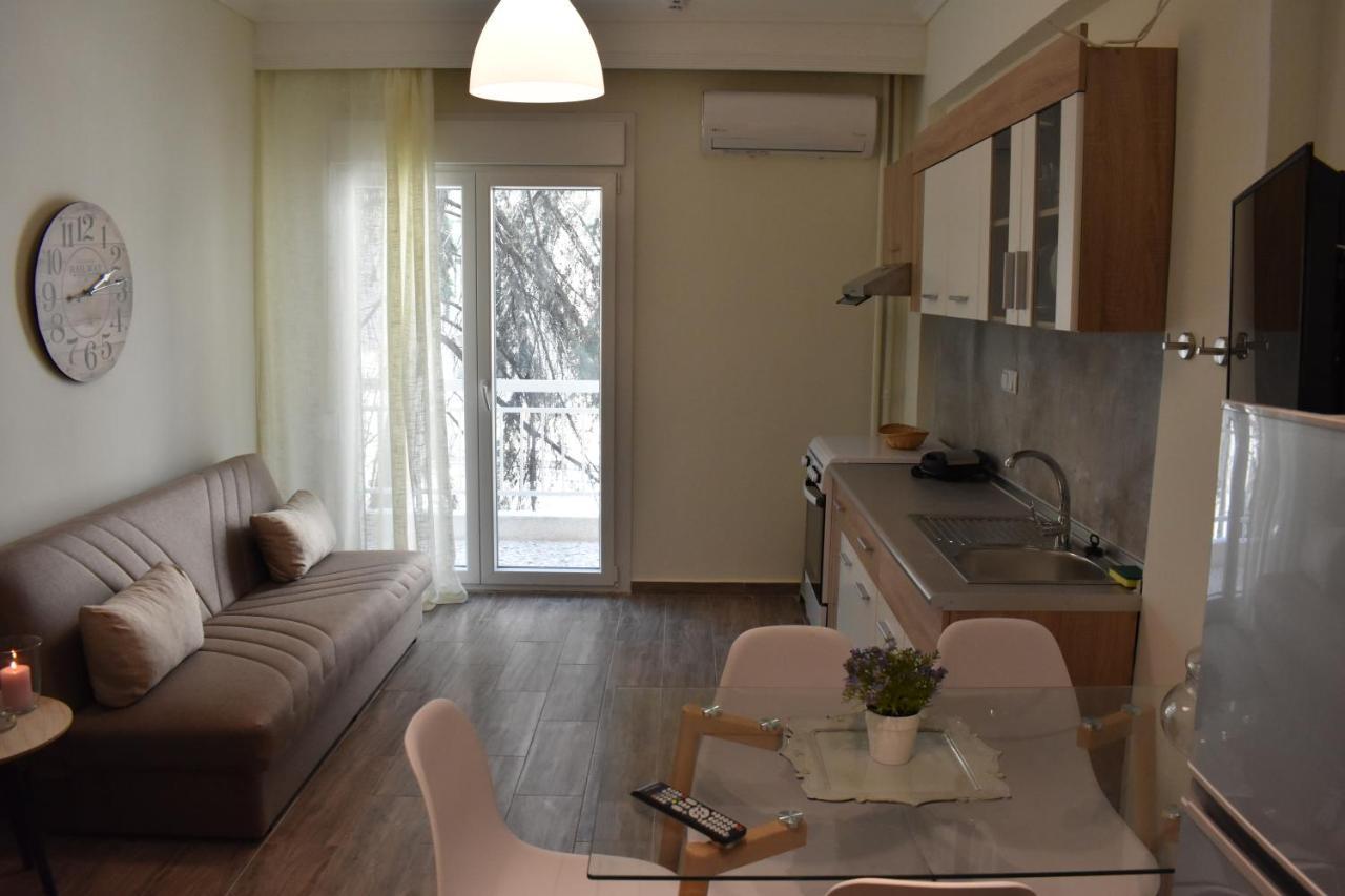Appartamento Chrysafenia & Leandros Downtown Kavala Esterno foto